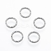 Non-Tarnish 304 Stainless Steel Open Jump Rings STAS-N092-167B-01-2