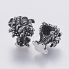 304 Stainless Steel European Beads STAS-F195-006AS-2