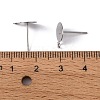 Non-Tarnish 304 Stainless Steel Stud Earring Findings LS-STAS-E029-2-3