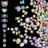 420Pcs 9 Styles Transparent Acrylic Beads TACR-PA0001-33-7