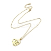 304 Stainless Steel Pendant Necklaces LS-NJEW-D047-03G-1