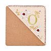 4Pcs Letter Personalized Hand Embroidered Corner Bookmarks JX587O-2