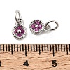 Brass Micro Pave Cubic Zirconia Pendants KK-Z147-01P-01-3
