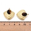 Natural Tiger Eye Pendants STAS-N109-193B-G-3