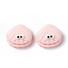 Opaque Resin Cabochons RESI-G036-F07-2