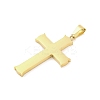PVD Vacuum Plating 304 Stainless Steel Pendants STAS-Z080-10G-2