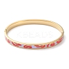 304 Stainless Steel Hinged Bangles for Women LS-BJEW-K263-04G-01-2