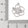 Non-Tarnish Manual Polishing 201 Stainless Steel Pendants STAS-M058-05P-3