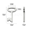 304 Stainless Steel Charms STAS-CJC0008-14P-2