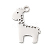 Animal Theme 304 Stainless Steel Pendants STAS-D213-02B-P-1