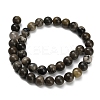 Natural Volcanic Agate Beads Strands G-G305-A01-10mm-3