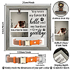 MDF Pet Photo Frames DIY-WH0525-003-2