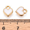 Alloy Enamel Charms ENAM-S121-164E-RS-3