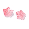 Dyed & Heated Glass Bead Caps X-GLAA-Z019-02M-2