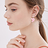 5 Pairs 925 Sterling Silver Stud Earring Findings STER-BBC0008-94S-6