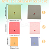 6Pcs 3 Sizes 2 Colors Polyethylene Waterproof Drawstring Storage Bags ABAG-CN0001-47-2