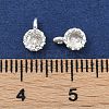 Brass Pave Cubic Zirconia Pendants KK-H204-03S-01-3