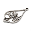 Non-Tarnish 304 Stainless Steel Pendants STAS-K253-07P-2