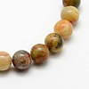 Round Natural Crazy Lace Agate Beads Strands G-P058C-01-2