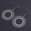 Tarnish Resistant 201 Stainless Steel Dangle Earrings LS-STAS-S105-JN623-1-1