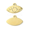 304 Stainless Steel Pendant  Cabochon Settings STAS-L269-021G-1