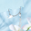 10Pcs 201 Stainless Steel Pendants STAS-UN0060-25-6