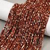 Natural Red Jasper Beads Strands G-RM2025-C27-A-1