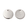304 Stainless Steel Charms STAS-L207-24D-P-1