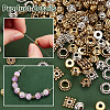 900Pcs 18 Styles Tibetan Style Alloy Spacer Beads TIBEB-PH0005-13-4
