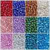 3456Pcs 12 Colors Transparent Glass Seed Beads GLAA-CJ0002-35-6