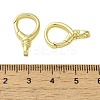 Brass Spring Gate Rings KK-B089-15G-3