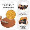Magibead 8Pcs 4 Styles PU Leather Cup Mats AJEW-MB0001-09A-4