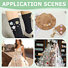 100Pcs Cloth Flower for Clothes Garment Accessories Decorative DIY-ME0002-05-5