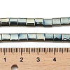 Electroplated Non-magnetic Synthetic Hematite Beads Strands G-G089-B02-18-4