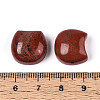 Natural Red Jasper Cat Head Shape Beads G-T144-05C-3