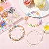 DIY Luminous Acrylic & Plastic Beads Stretch Bracelets Making Kits DIY-YW0011-66-4