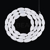 Imitation Jade Glass Beads Strands GLAA-T028-15J-02-2