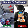 2Pcs 2 Colors Printed Polyester Hanging Car Trash Bags ABAG-DR0001-16A-7