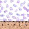 Transparent Spray Painted Glass Seed Beads SEED-L011-10A-18-4