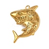 304 Stainless Steel Sea Animal Pendants STAS-P402-05B-G-1