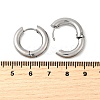 Tarnish Resistant 202 Stainless Steel Huggie Hoop Earrings EJEW-O087-08O-P-2