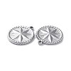 Non-Tarnish 304 Stainless Steel Pendants STAS-P324-03P-3