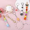 DIY Alloy Lobster Claw Clasps & Brass Jump Rings & Iron Split Key Rings Keychain Making Kits DIY-SZ0010-43-5