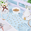 Brass Spacer Beads KK-BBC0015-08B-4