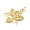 304 Stainless Steel Pendants STAS-S144-16G-B-2