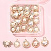 25Pcs 5 Styles Alloy Rhinestone Charms FIND-FS0003-53-9