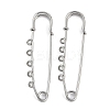 304 Stainless Steel Safety Pins Brooch Findings STAS-K252-05C-P-1