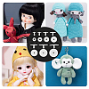 60Sets 7 Style Plastic Doll Joints DOLL-PH0001-15-7