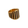 304 Stainless Steel with Natural Shell Finger Rings FS-WG31488-07-2