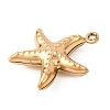 304 Stainless Steel Pendants STAS-D129-17F-G-2
